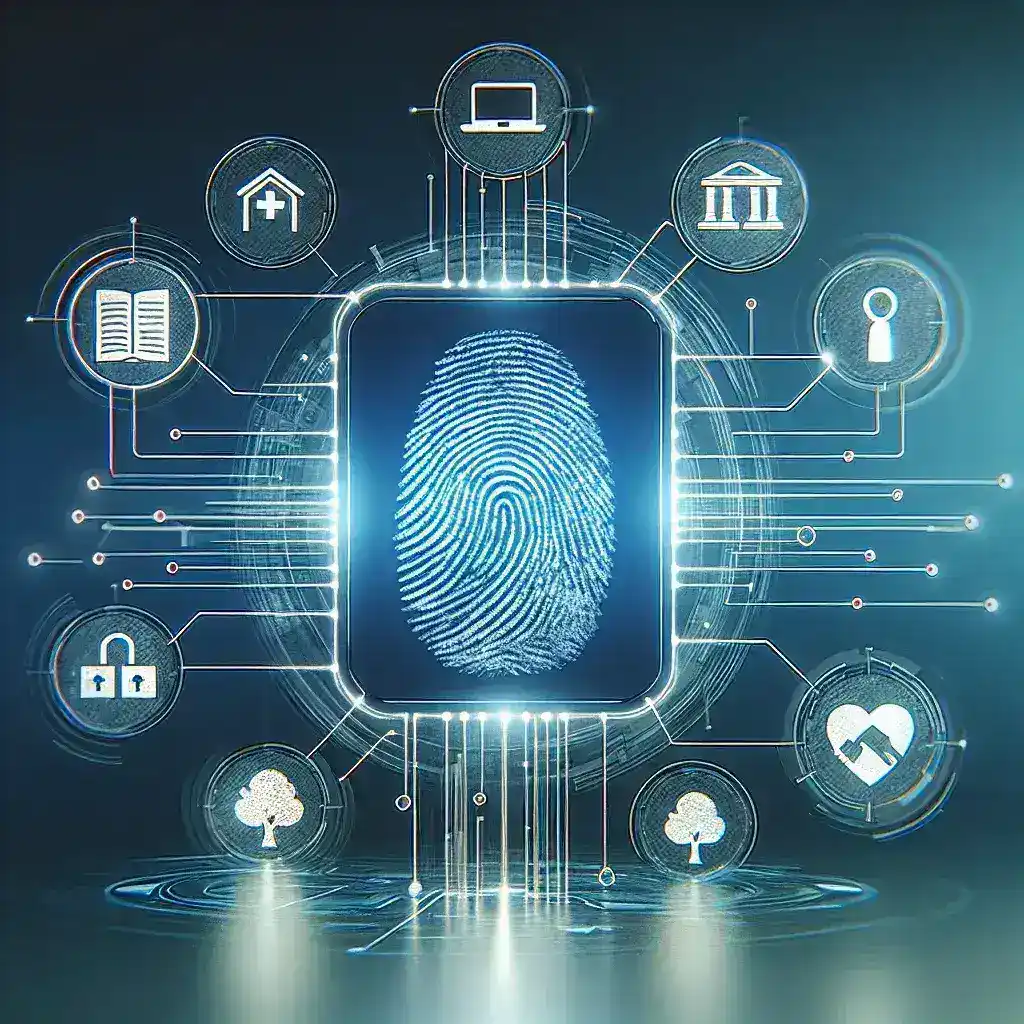 "Ilustrasi pemerintah uji coba platform identitas digital berbasis Single Sign-On (SSO) untuk meningkatkan akses layanan publik di Indonesia."
